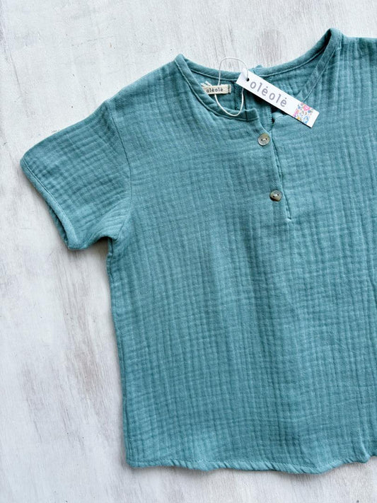 Camisa boblé verde