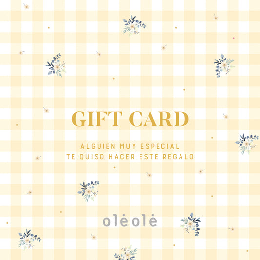 Gift card unisex